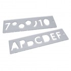Letter and Number Templates