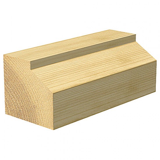 C049AX1/4TC Pin guided chamfer bevel cutter 45 degrees