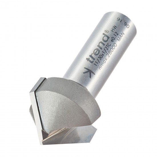 11/30X1/2TC Chamfer V groove cutter 45 degrees