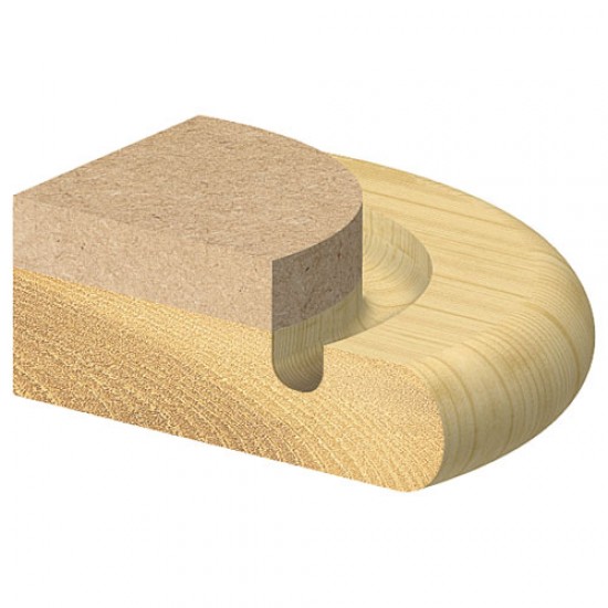 13/42X1/4TC Guided panel cove 9.5mm radius