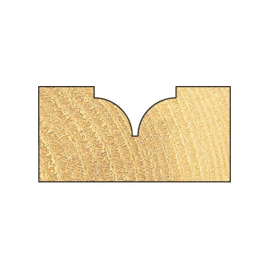 16/3X1/4TC Ovolo panel veining cutter 6mm radius