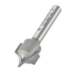 16/4X1/4TC Ovolo panel veining cutter 7.5mm radius