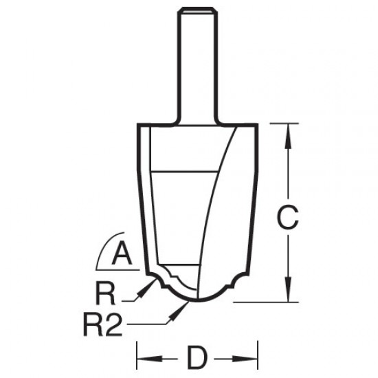 18/92X1/2TC Vertical panel classic cutter