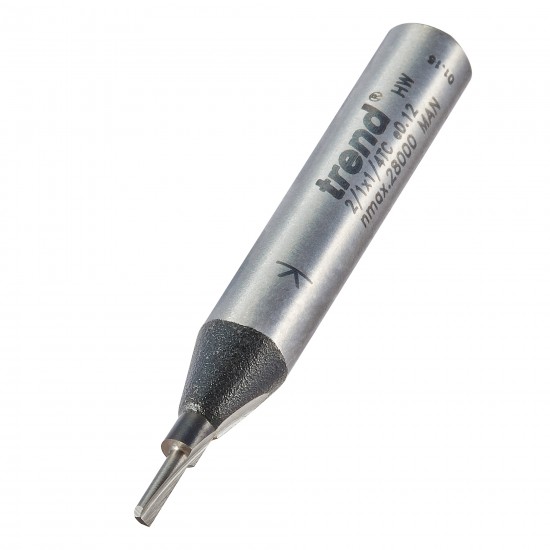 2/1X1/4TC Single flute cutter 1.6mm diameter