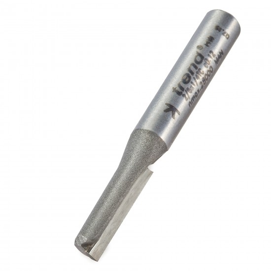 2/6X1/4TC Single flute cutter 6.3mm diameter