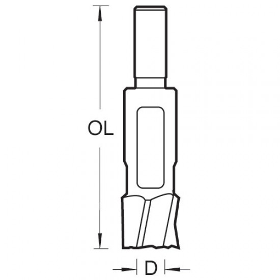2214/158WS Plug maker match 1 5/8 inch diameter