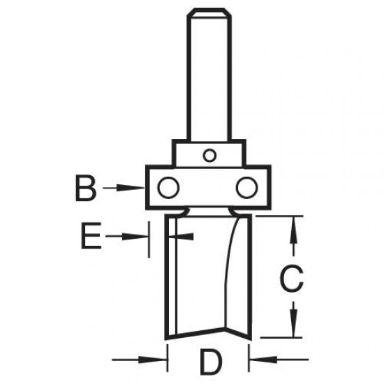 26/3X1/4TC Template oversize