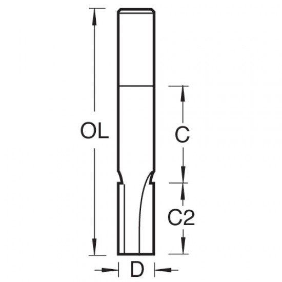 4/5LX1/2TC Pocket cutter 19.1mm diameter