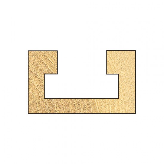 30/4X1/4TC Undercut router cutter