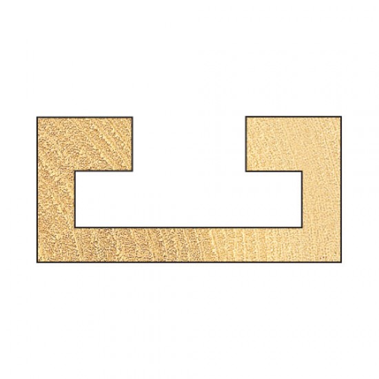 30/6X1/4TC Undercut router cutter