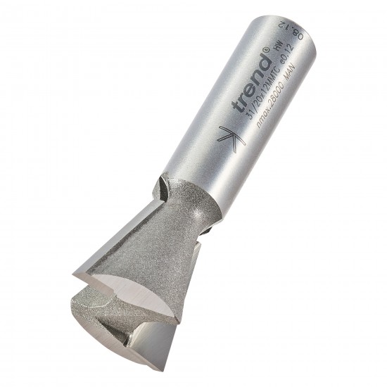 31/20X12MMTC Dovetail cutter angle=105 degrees x 22mm diameter