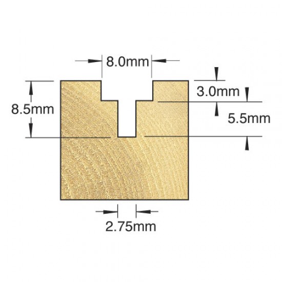 333X1/2TC Smokeseal Recesser