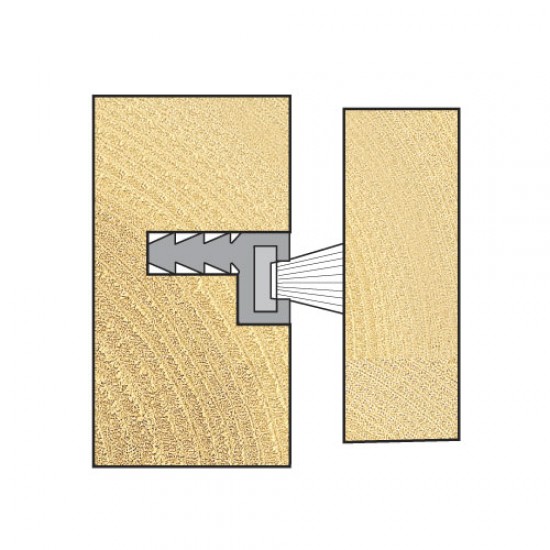 C224X1/4TC Guided offset pile cutter 2/7mm