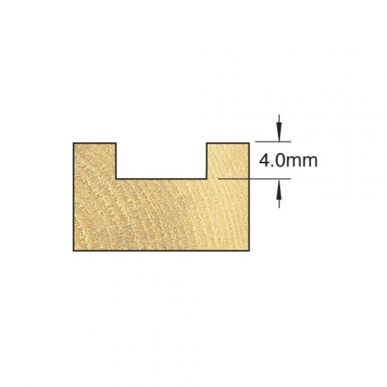 34/60X1/2TC Intumescent cutter set 10mm x 4mm x 27.05mm