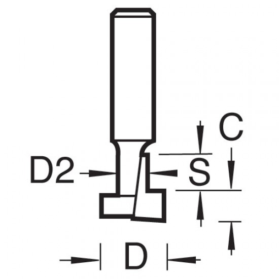 35/0X1/4TC Keyhole slotter