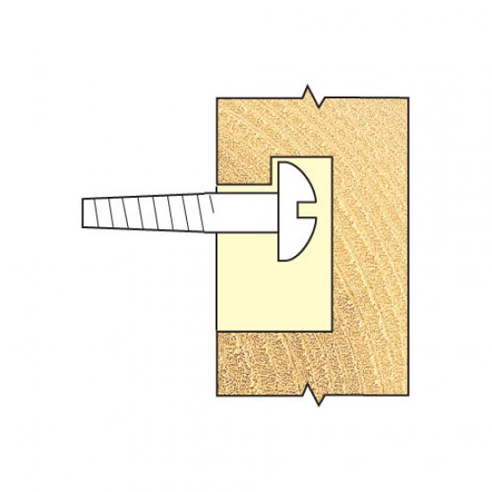 35/01X1/4TC Keyhole cutter