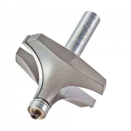 46/18X12MMTC Bearing guided ovolo cutter 25.4mm radius