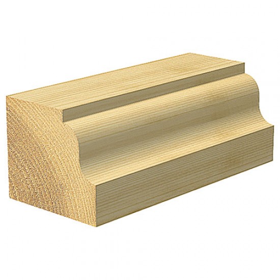 46/240X1/2TC Bearing guided ogee cutter