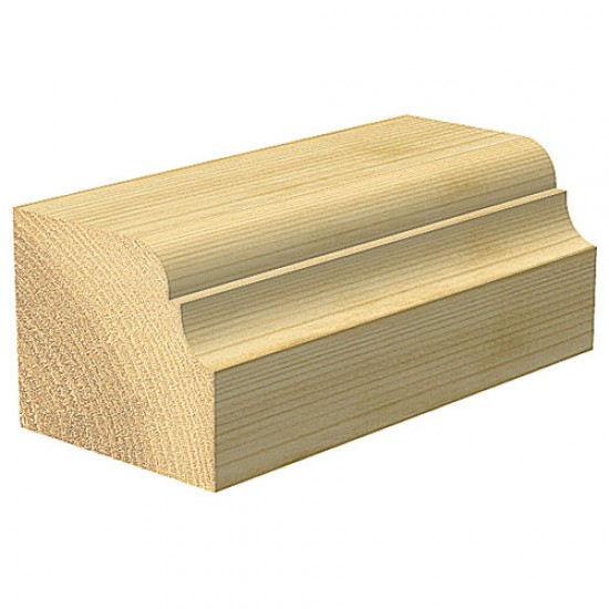 46/250X1/4TC Bearing guided ogee cutter