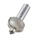 46/270X1/2TC Bearing guided cove cutter 9.5mm radius