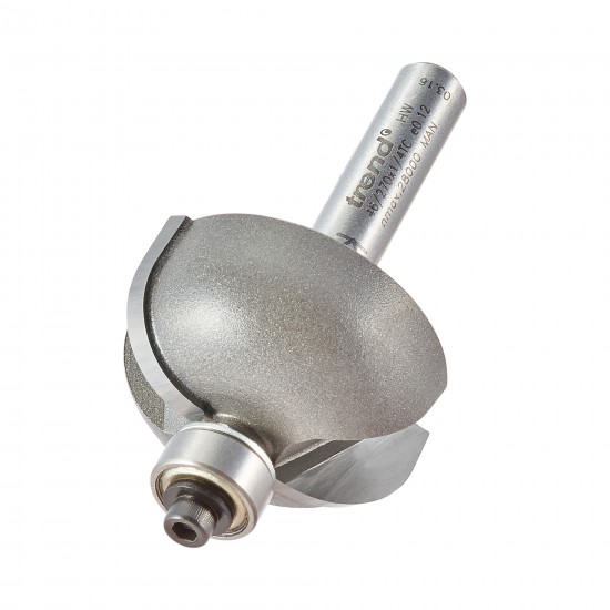 46/270X1/4TC Bearing guided cove cutter 9.5mm radius