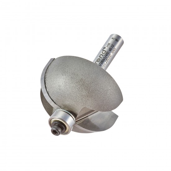 46/280X1/4TC Bearing guided cove cutter 12.7mm radius