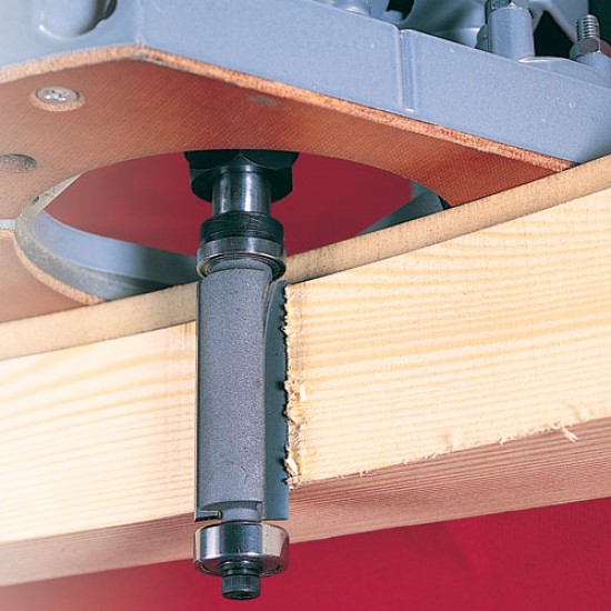 46/501X1/2TC Double guided trim profile cutter four flute