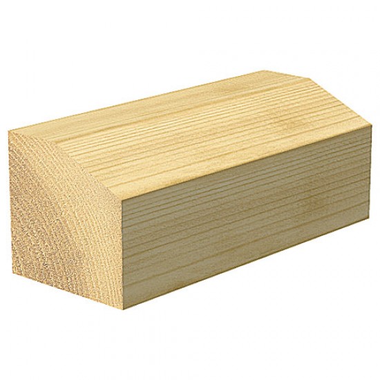 46/34X1/2TC Bearing guided bevel cutter 25 degrees