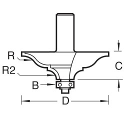 46/47X1/2TC Elegant Mould cutter