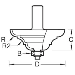 46/49X1/2TC Elegant Mould cutter