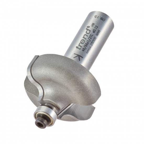 46/66X1/2TC Bearing guided ogee cutter