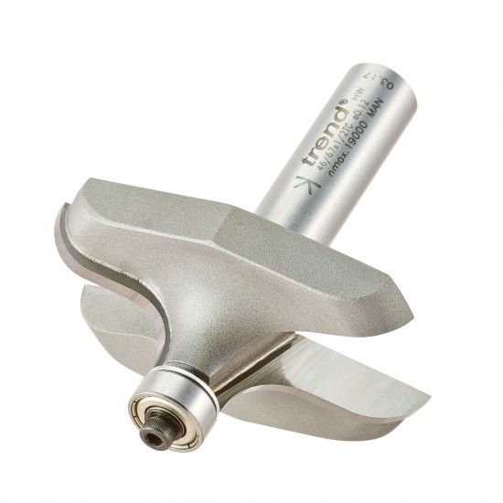 46/67X1/2TC Bearing guided ogee cutter