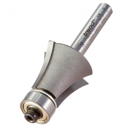 46/9/50X1/4TC Bearing guided round over Queen Anne