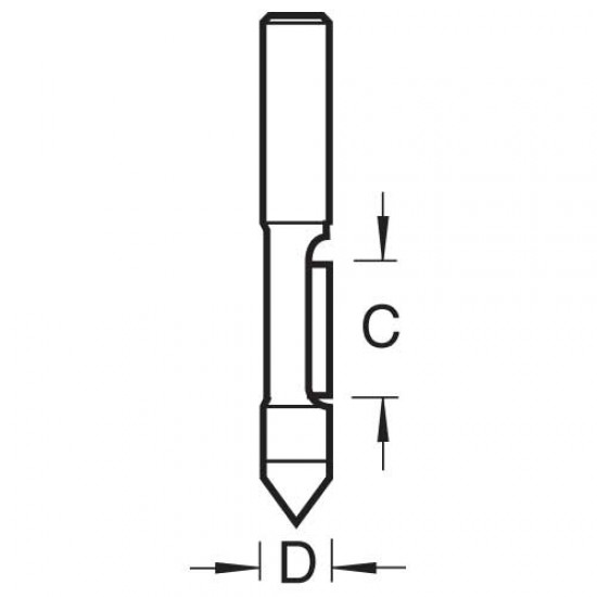 47/46X1/2TC Pierce and trim cutter