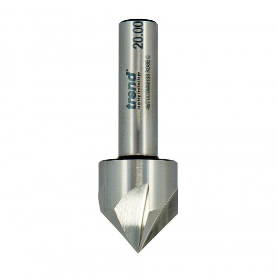 49/71X10MMHSS Rose countersink 20mm countersink diameter