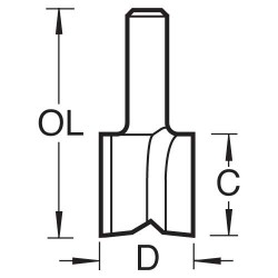 5/3X1/4TC Hinge recess cutter