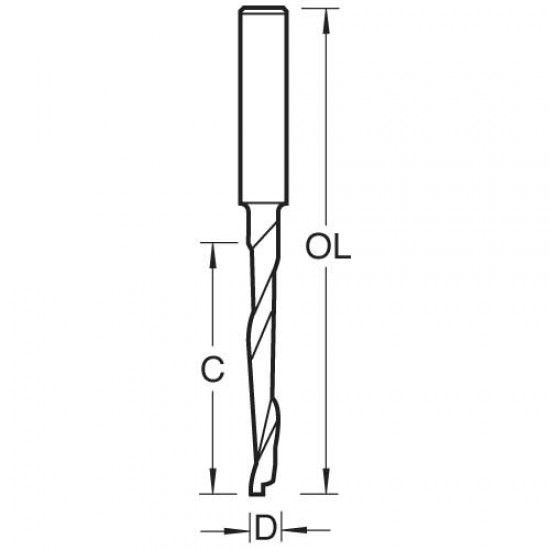 SMC/02X1/4HSS Scribe-Master cutter 4x40x100mm x 1/4 HSS