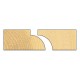 6/5X1/4TC Sash bar ovolo cutter 10mm radius