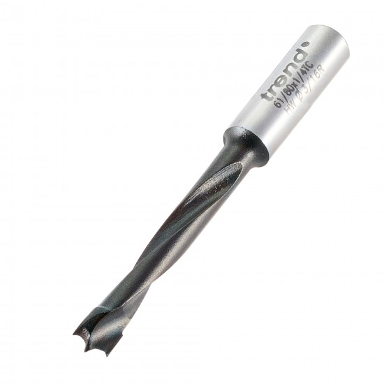 61/80X1/4TC Dowel drill 4.76mm diameter
