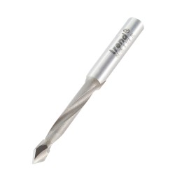 64/05X1/4TC Through hole drill 5mm dia x 37mm flute