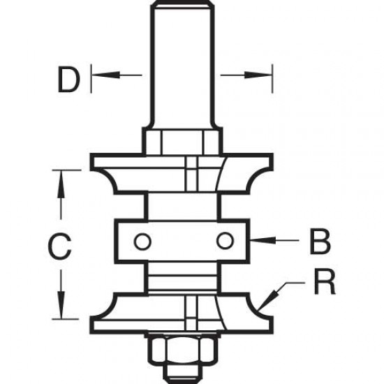 755X12MMTC Rounding over set