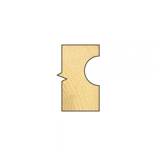 8/20X1/4TC Bearing guided sunk bead cutter