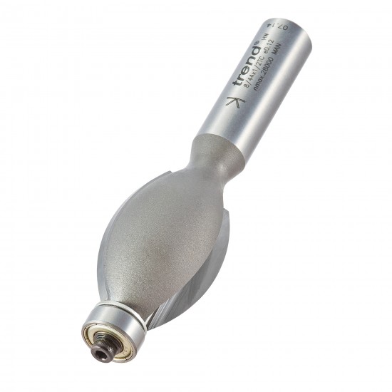 8/44X1/2TC Bearing guided flat sunk bead cutter