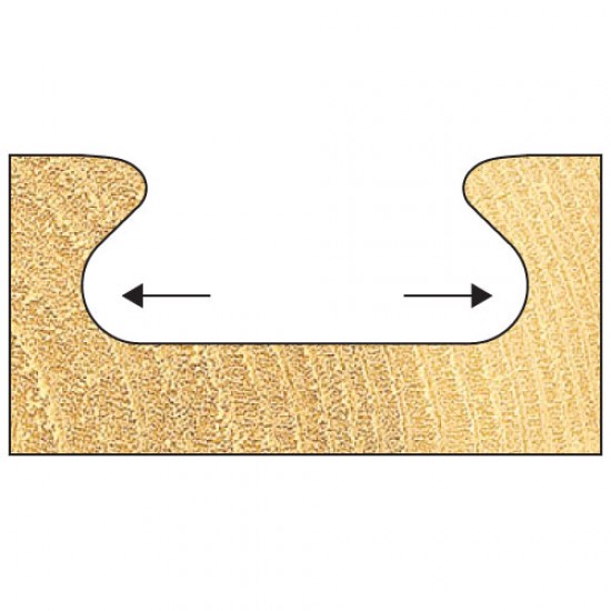 C305X1/4TC Drawer pull cutter