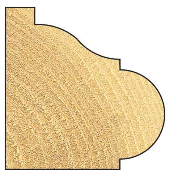 9/55X1/2TC Classic bearing guided corner cutter