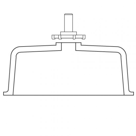 90/22X1/2TC Six wing trimmer 52.3mm diameter 6.5mm length