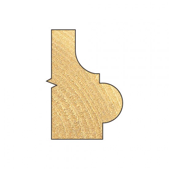 92/27X1/2TC Bearing guided decor cutter