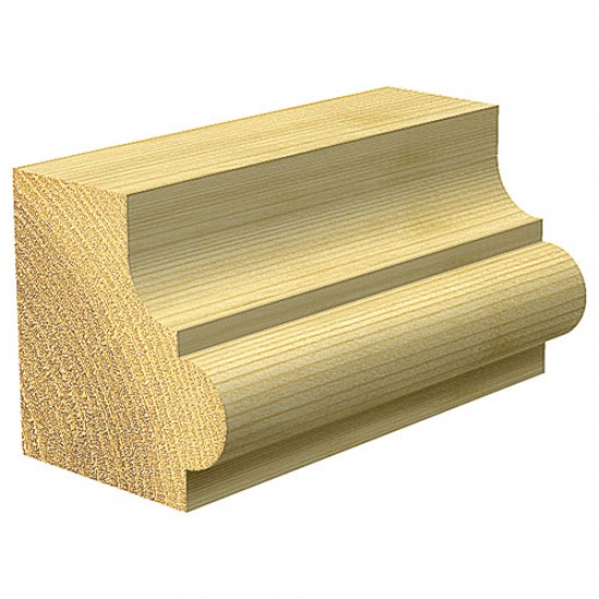 92/27X1/2TC Bearing guided decor cutter