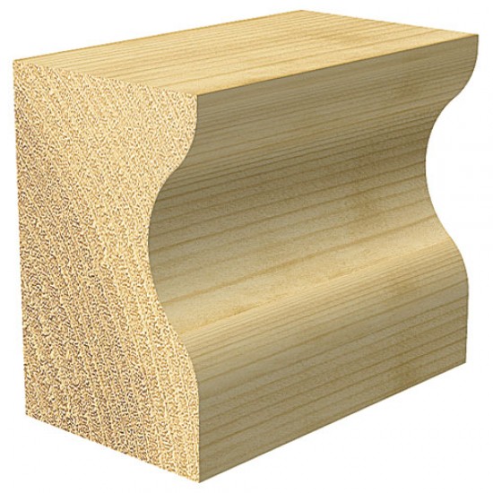 C218X1/2TC Bearing guided hand rail 9.5mm radius