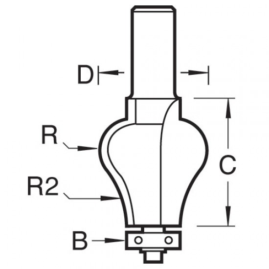 93/3X1/2TC Handrail cutter